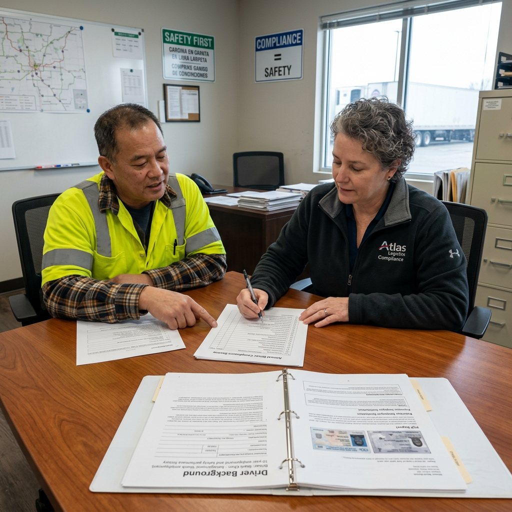 Contractor Drivers and DOT Compliance: Who is Responsible?
